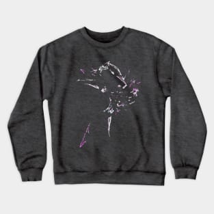 Fade To Black Fractal Crewneck Sweatshirt